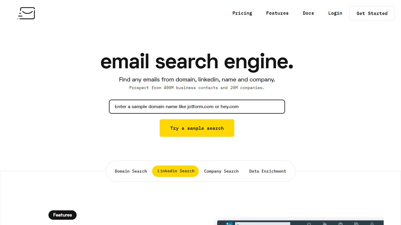 Email Search Engine - Find Emails For Free - Emailsearch.io